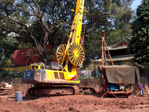 新建南粵(yue)先賢館一(yi)期主體場(chang)館工程