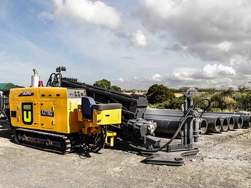 徐(xu)工水平(ping)定向鑽(zuan)機新西(xi)蘭奧克(ke)蘭光纜(lan)鋪設